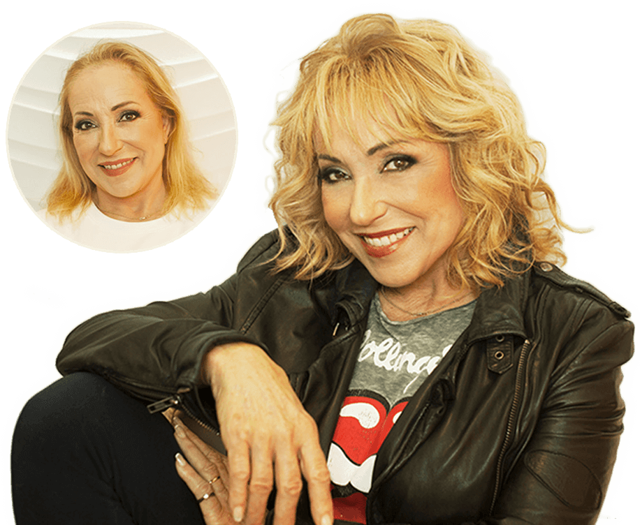 ריקי גל מציגה תוספת שיער חדשנית